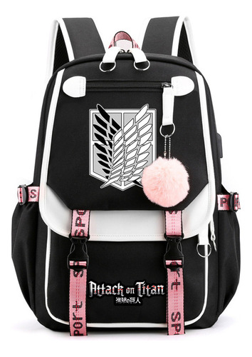 Mochila 30l Fine Attack Of The Giants Shield Printed