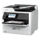 Impresora Epson Workforce Pro C878r A3 Dúplex Wifi Red Fax Color Blanco