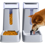 Alimentadores Automaticos Para Gatos, 2 Paquetes Con Dispens