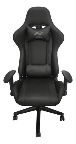 Silla Gamer Pc Ergonomica Sg02 Negro Nictom Reclinable 