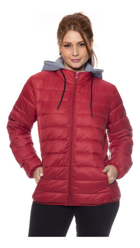 Jaqueta Puffer Bobojaco Feminino Blusa De Frio Acolchoada