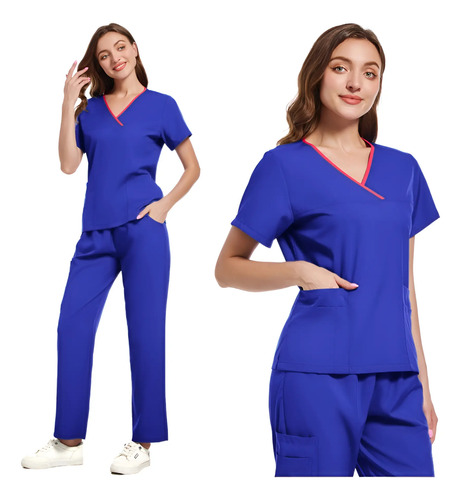 Filipinas Médicas Traje Recto De Doctor Enfermera Para Mujer | MercadoLibre