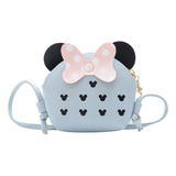 Minnie - Carterita Hermosa Colores Bolsa Cruzado Para Niñas