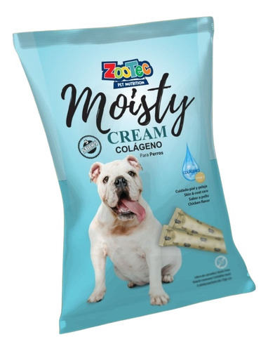 Alimento Humedo Para Perro Moisty Cream Zootec X5 Sticks 15g