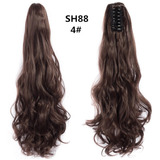 Sh88 4 # Pelo Natural Fibra Cola Extensiones De Cabello Pelu