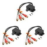 Amplificador Universal Rca, 3 Unidades, Control De Volumen,