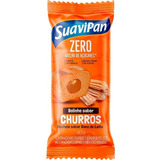 Bolinho Sabor Churros Zero Adição De Açucares Suavipan 40g.