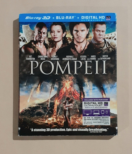 Pompeii ( La Furia Del Volcán ) - Blu-ray 3d + 2d Original