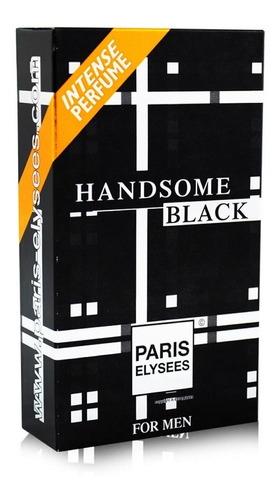 Kit Com 12 Handsome Black Paris Elysees Masc. 100 Ml-lacrado