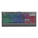 Teclado Para Jugadores Xtrike-me Kb-508 Rainbow Membrane Kb-508