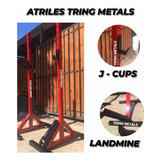 Rack De Potencia+landmine Tring Metals Sentadillas/press Ban