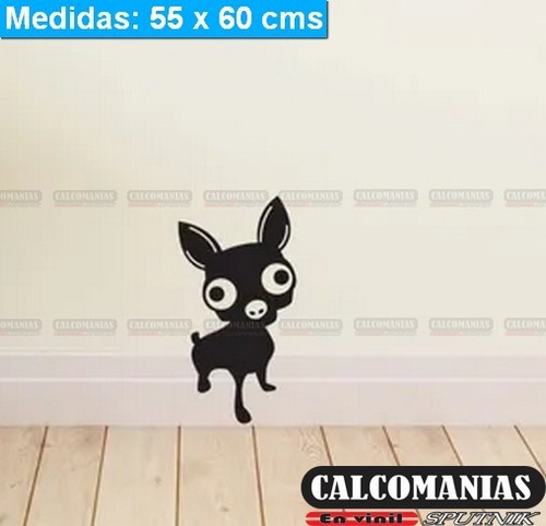 Vinilo Decorativo Pared Perro Chihuahua