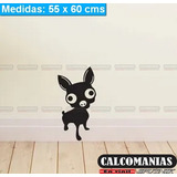 Vinilo Decorativo Pared Perro Chihuahua