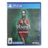 Vampire: The Masquerade - Swansong Juego Original Ps4 - Ps5