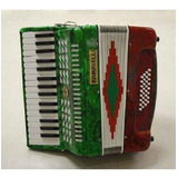 Acordeon Century Teclas Bandera 3232 Cnac037