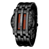 Binary Matrix - Reloj Digital Led Para Hombre, Diseño