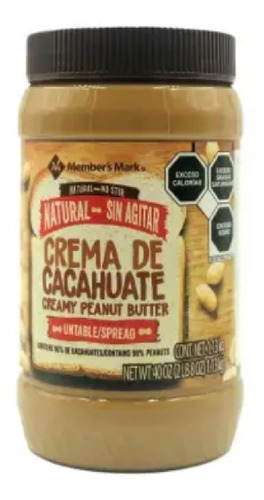 Crema De Cacahuate Untable Members Mark 1.13 Kg 