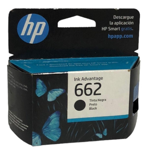 Cartucho Original Hp 662 Negro Cz103al