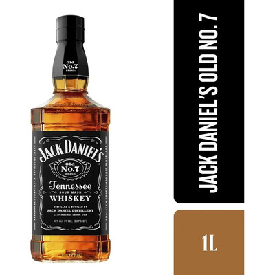 Whisky Jack Daniel's Tennesee old No. 7 1 litro | MercadoLivre