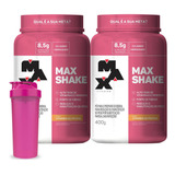 Combo 2x Max Shake 400g Cada - Max Titanium