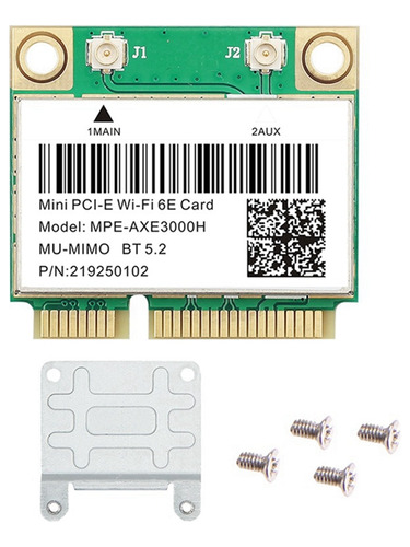 Tarjeta Wifi 6e Mpe-axe3000h Pci-e Wifi 5.2 Ax210 Network Ca