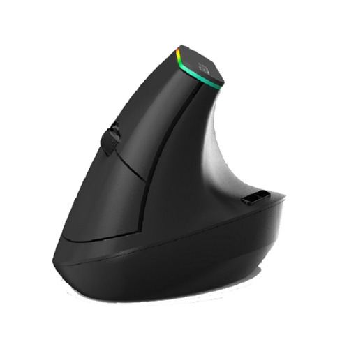 Mouse Vertical Sem Fio Delux  M618c Com Nf