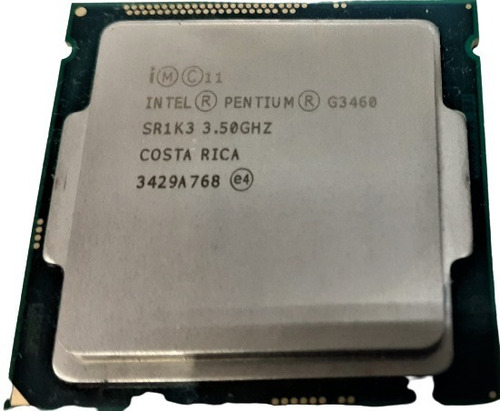 Procesador Intel Pentium G3460 Sr1k3 3.50ghz Fclga1150