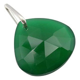 Silverstarjewel El Envío Más Barato Colgante De Ónix Verde D