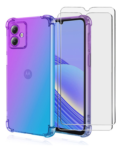 Funda carcasa Case Para motorola G14 + 2 micas