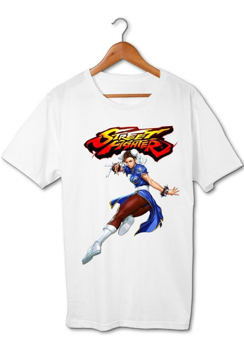 Street Fighter Chun Li Remera Friki Tu Eres #2