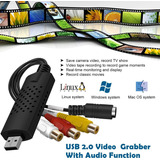 Tarjeta De Captura De Audio Y Video Rca A Usb 2.0 Converter