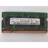 Memoria Ram Samsung 1gb 2rx16 Pc2-6400s-666-12-a3 Ddr2