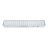 Luz De Emergencia Werke Lt2001 Led Con Batería Recargable 220v Blanca