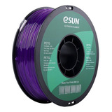 Filamento Esun Petg 1kg 1,75mm Impressora 3d Cor Púrpura
