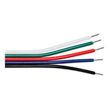 Cable Rgbw 0.6 Mm 22 Awg 5 Polos Tira Led Rgb+w X Metro