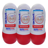 Pack X 3 Lactovit Desodorante Roll-on Reparador Lactourea