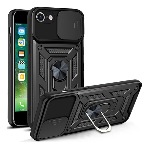 Funda Para iPhone Uso Rudo Con Doble Proteccion De Camara