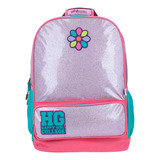 Mochila Escolar Grande Chenson Original Glitter, Tornasol Mariposa 3d, Jirafa, Osito Panda, Lentejuelas, Rosa, Morada, Portatablet Primaria Secundaria