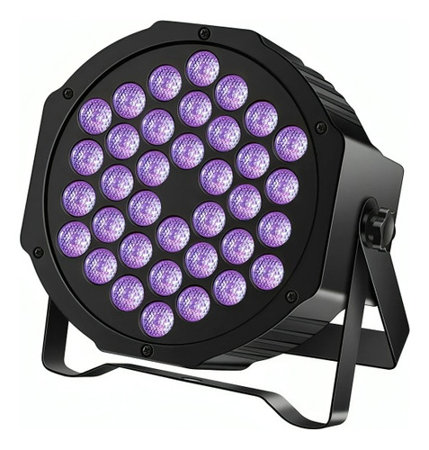 Foco 36 Led Uv Negro Luz Dmx Fiesta Fluor. 