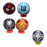 Pelotas Futbol Colores,n°5,pack De 5 Unid.simil Cuero!!