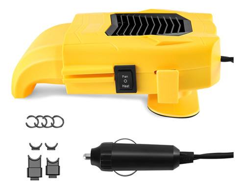 Calentador De Coche Portátil De 12 V 150 W, Ventilador De Re