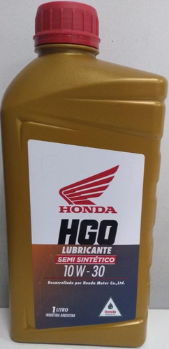 Aceite Semi-sintetico Honda Hgo 4t 10w30 -motor Dos