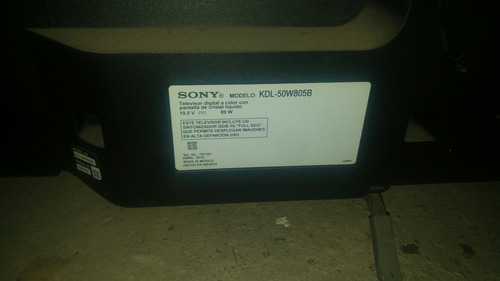 Televisor Sony Kdl-50w805b Pantalla Quiebrada Desarme