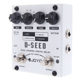 Para Joyo D - Seed Pedal De Efecto Guitarra Digital Dual