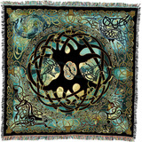 Pure Country Weavers Celtic Tree Of Life Manta De Jen Delyth