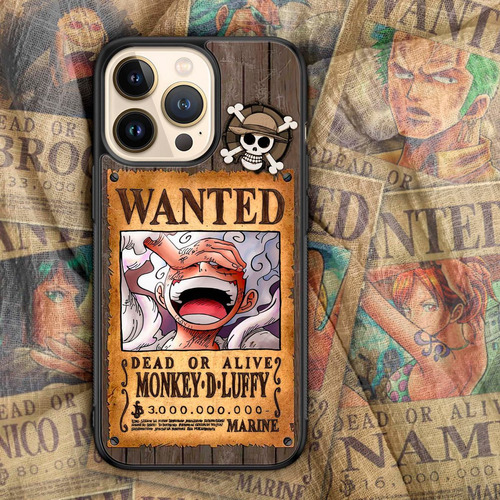 Luffy Most Wanted Recompensa 3000 Millones Funda Celular Tpu