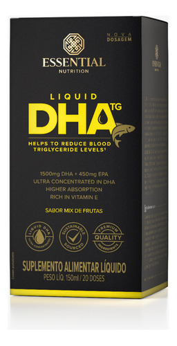 Liquid Dha Tg (150ml) Nutrition Essential -