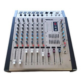 Mixer Amplificado Estereo 6 Canales Mekse Pc-620