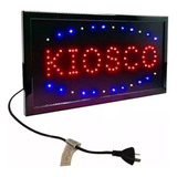 Cartel Kiosco Led Luminoso Luces Directo 220v 48x25cm