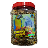 Happy Parrots Semillas Croquetas Y Frutos P Loros 750 Gr